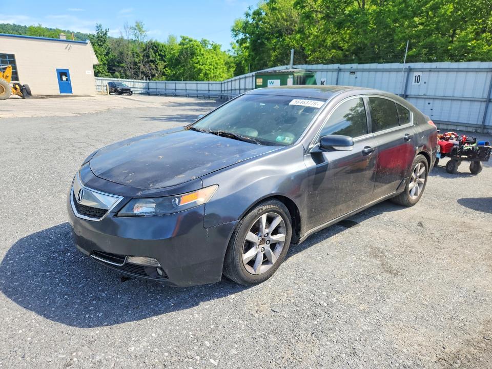 2013 Acura Tl VIN 19UUA8F38DA018780 COPART salvage auction — REAR END, Pa - Reconstructed Clean, sold $850 on 2026-07-03 (photo 1)