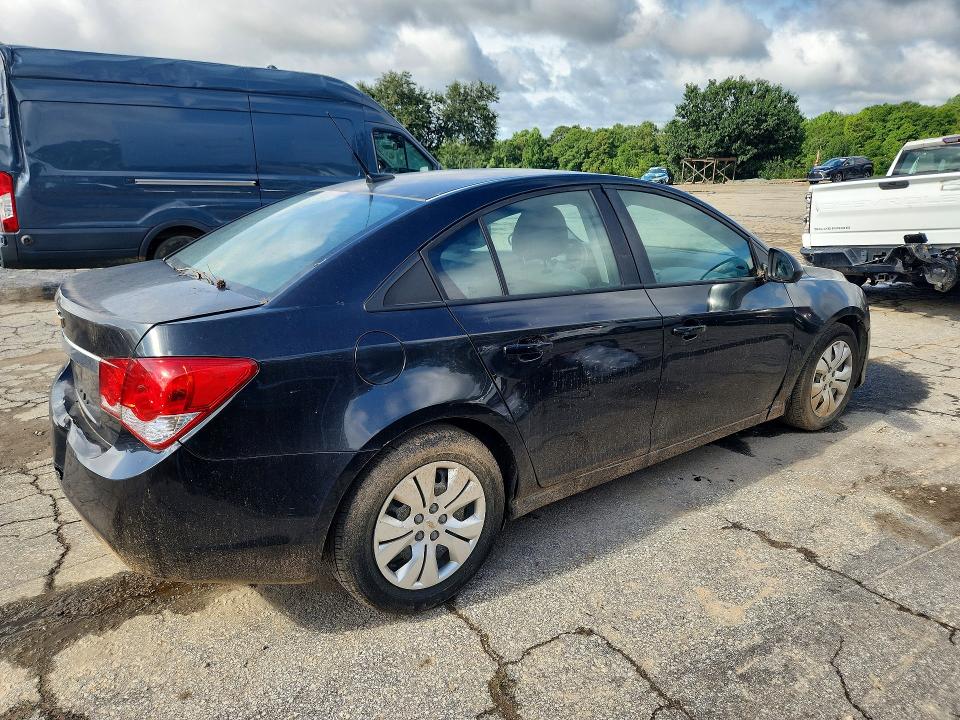 2014 Chevrolet Cruze VIN 1G1PA5SH9E7276423 COPART salvage auction — REAR END, Ga - Certificate Of Title, sold $925 on 2026-07-02 (photo 3)