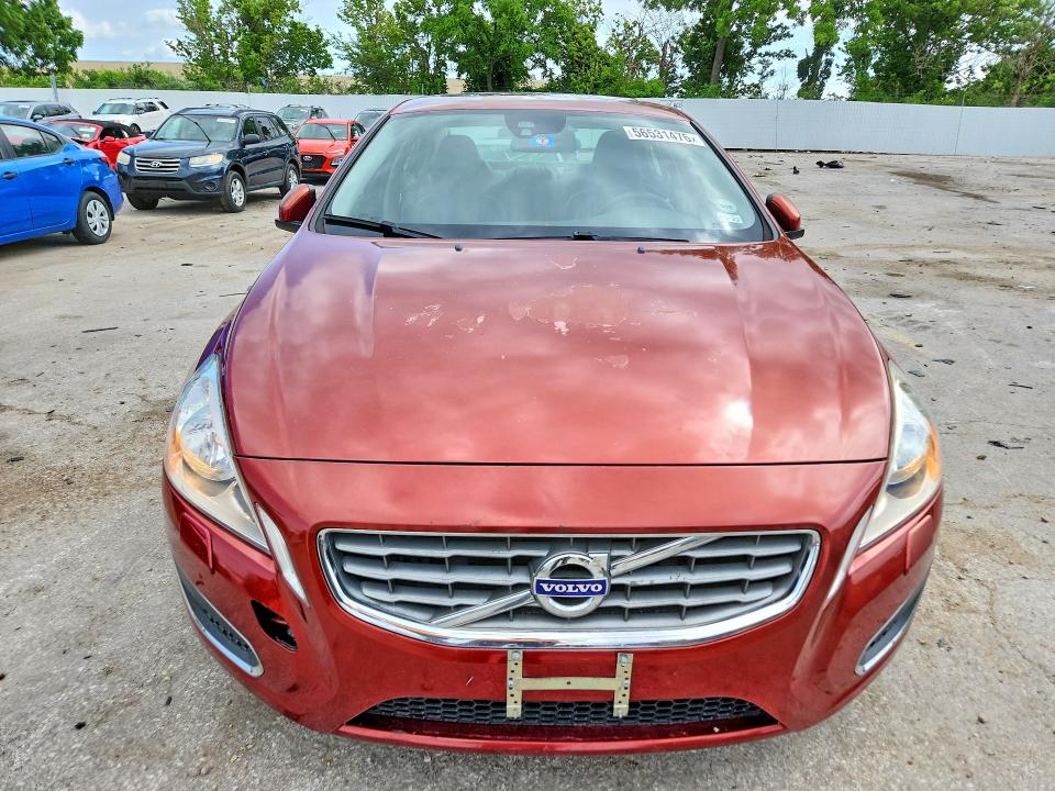 2013 Volvo S60 VIN YV1612FSXD1212913 COPART salvage auction — NORMAL WEAR, Tx - Certificate Of Title, sold $550 on 2026-07-02 (photo 5)