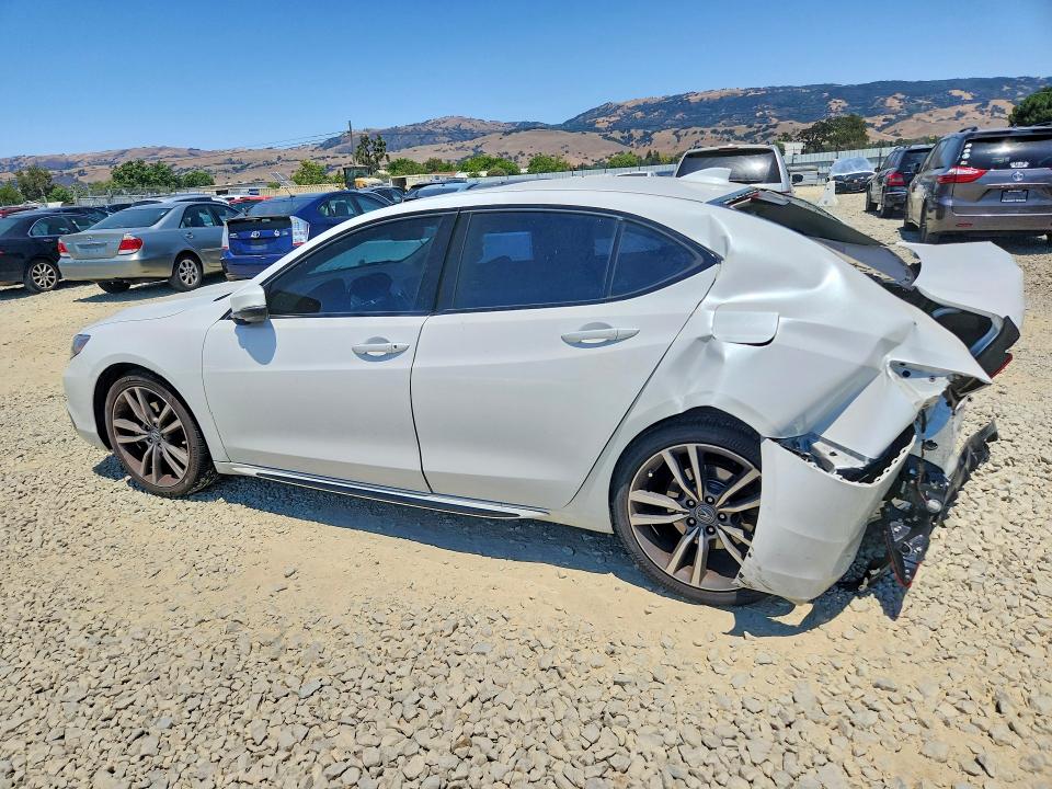 2019 Acura VIN 19UUB2F4XKA009207 COPART salvage auction — REAR END, Ca - Salvage Certificate, sold $3,200 on 2026-07-02 (photo 2)