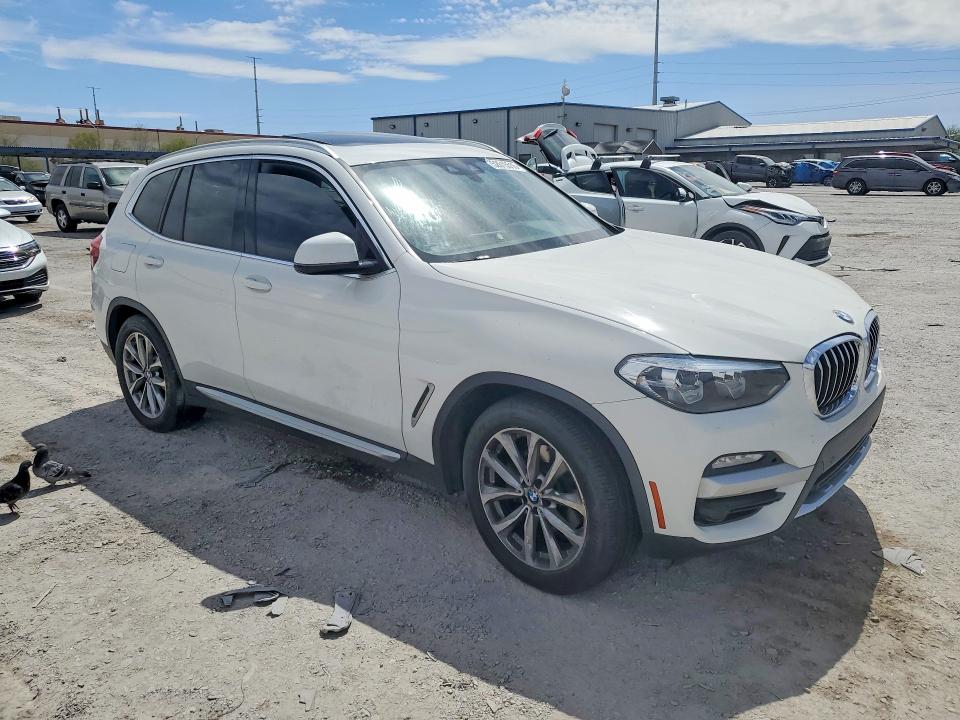 2019 BMW X3 VIN 5UXTR7C55KLF26467 COPART salvage auction — VANDALISM, Nv - Salvage Title, sold $5,900 on 2026-07-02 (photo 4)