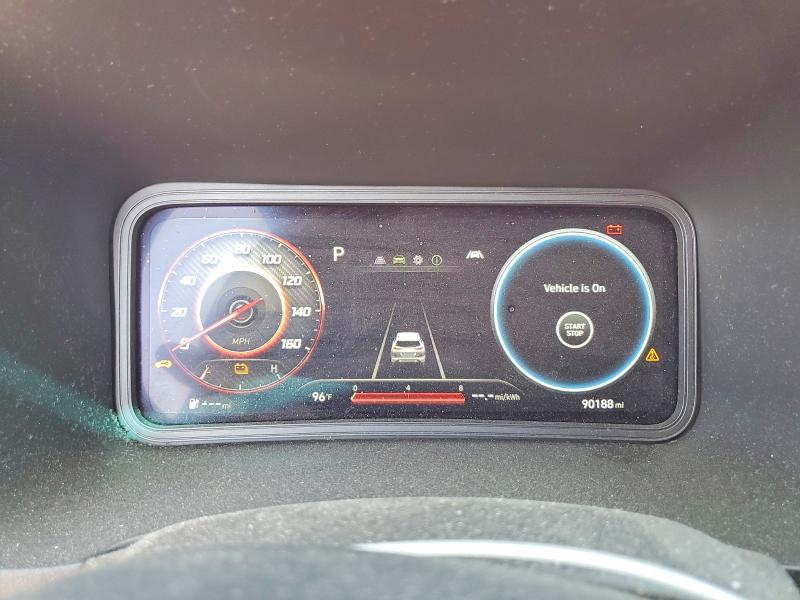 2023 Hyundai Kona VIN KM8K23AG7PU184836 COPART salvage auction — MECHANICAL, Ca - Salvage Certificate, sold $6,100 on 2026-07-02 (photo 9)