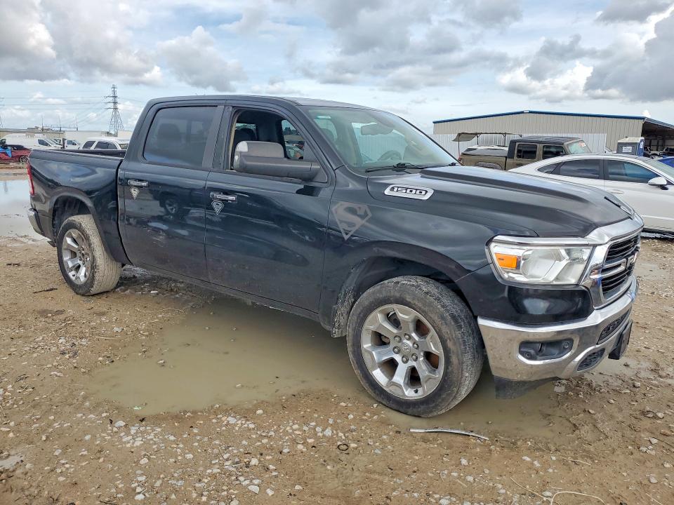 2019 Ram 1500 VIN 1C6RREFG4KN666757 COPART salvage auction — SIDE, Tx - Certificate Of Title, sold $4,450 on 2026-07-02 (photo 4)