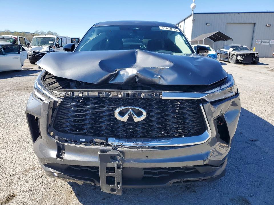 2024 Infiniti Qx60 VIN 5N1DL1ES8RC336334 COPART salvage auction — FRONT END, Nv - Salvage Title, sold $150 on 2026-07-02 (photo 5)