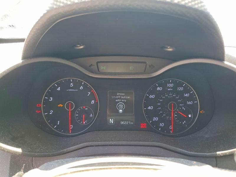 2016 Hyundai VIN KMHTC6AE6GU280877 COPART salvage auction — FRONT END, Ky - Certificate Of Title, sold $1,250 on 2026-07-03 (photo 9)