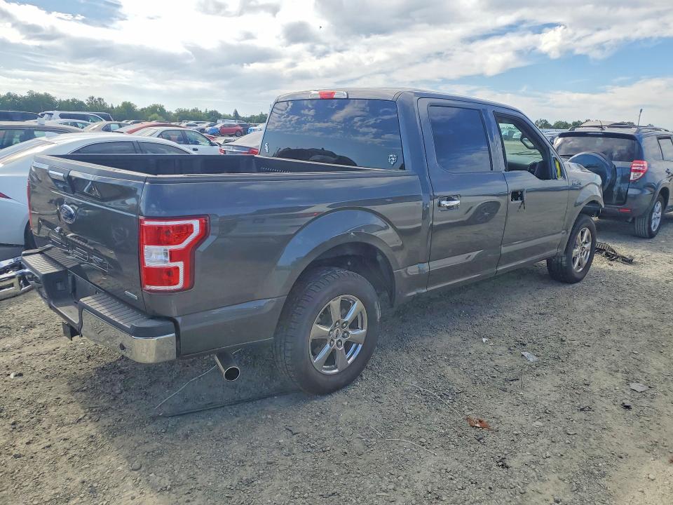 2018 Ford F-150 VIN 1FTEW1CP7JKD69477 COPART salvage auction — FRONT END, Ca - Salvage Certificate, sold $7,600 on 2026-07-02 (photo 3)