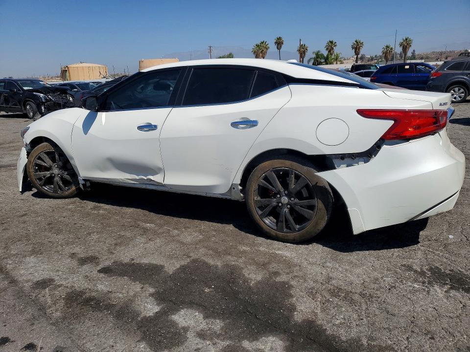 2018 Nissan Maxima VIN 1N4AA6AP7JC409487 COPART salvage auction — FRONT END, Ca - Salvage Certificate, sold $1,300 on 2026-07-02 (photo 2)