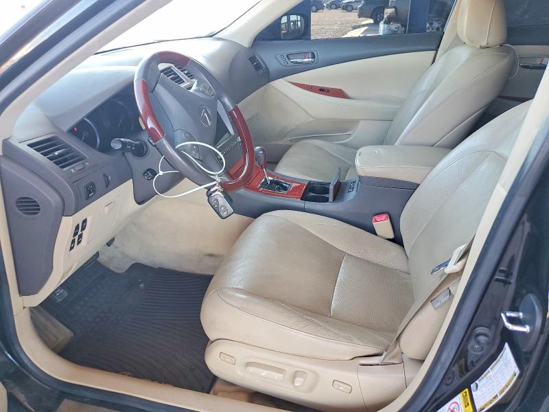 2008 Lexus Es 350 VIN JTHBJ46G682248530 COPART salvage auction — FRONT END, Az - Cert Of Title - Salvage, sold $675 on 2026-07-03 (photo 7)
