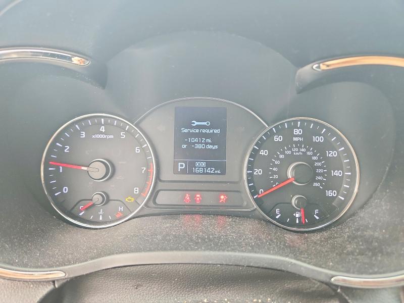 2014 Kia VIN KNAFZ6A30E5225828 COPART salvage auction — MECHANICAL, Ok - Certificate Of Title, sold $325 on 2026-07-04 (photo 9)
