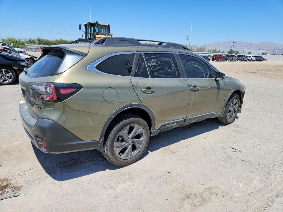 2021 Subaru Outback VIN 4S4BTGJD8M3120784 COPART salvage auction — FRONT END, Nv - Salvage Title (P), sold $2,400 on 2026-07-02 (photo 3)