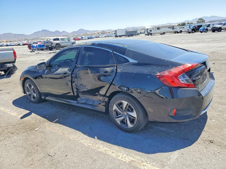 2020 Honda Civic VIN 19XFC2F65LE001293 COPART salvage auction — SIDE, Nv - Salvage Title, sold $5,500 on 2026-07-02 (photo 2)