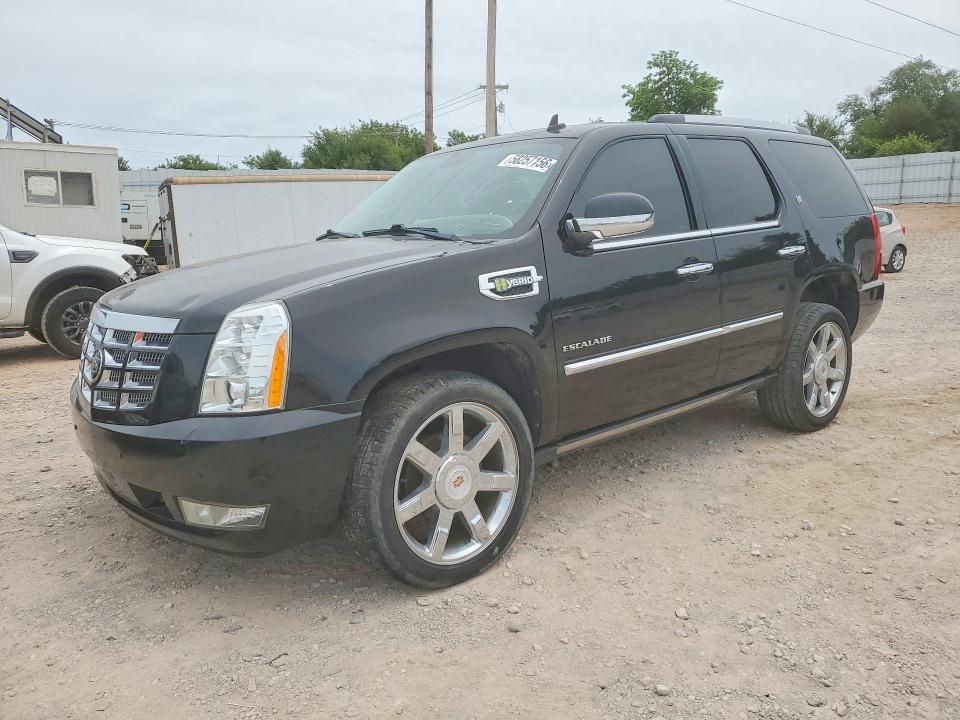 2012 Cadillac Escalade hybrid VIN 1GYS4EEJ1CR249655 COPART salvage auction — MECHANICAL, Fl - Certificate Of Title (P), sold $625 on 2026-07-02 (photo 1)