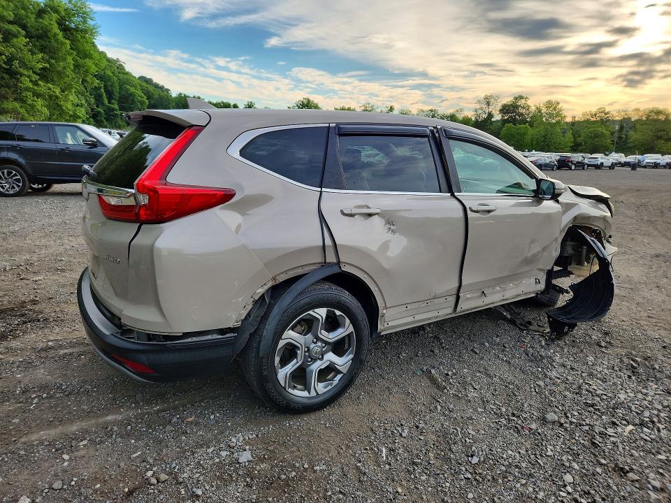 2018 Honda Cr-v VIN 5J6RW2H83JL027750 COPART salvage auction — FRONT END, Ny - Mv-907A Salvage Certificate, sold $3,950 on 2026-07-03 (photo 3)