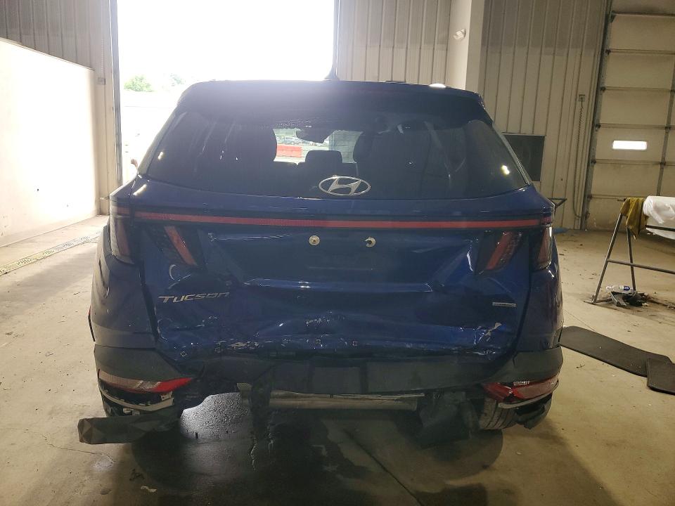 2022 Hyundai Tucson VIN 5NMJBCAE4NH119056 COPART salvage auction — REAR END, Pa - Certificate Of Salvage, sold $4,400 on 2026-07-03 (photo 6)