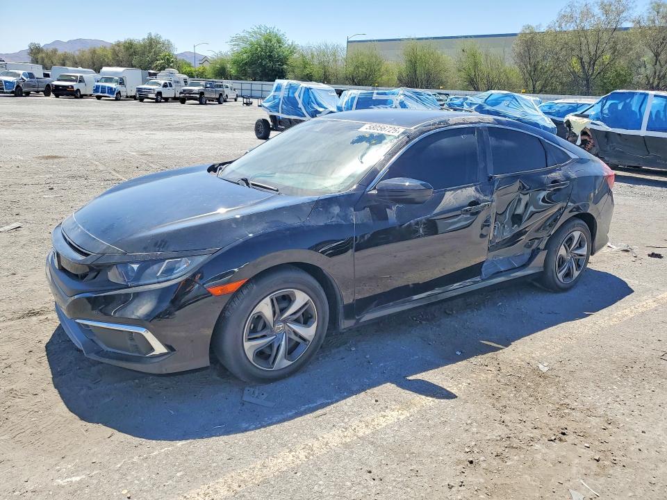 2020 Honda Civic VIN 19XFC2F65LE001293 COPART salvage auction — SIDE, Nv - Salvage Title, sold $5,500 on 2026-07-02 (photo 1)