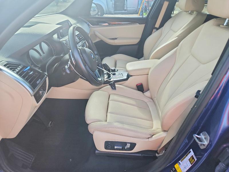 2019 BMW X3 VIN 5UXTR9C53KLE18974 COPART salvage auction — MINOR DENT/SCRATCHES, Fl - Certificate Of Title, sold $4,400 on 2026-07-02 (photo 7)