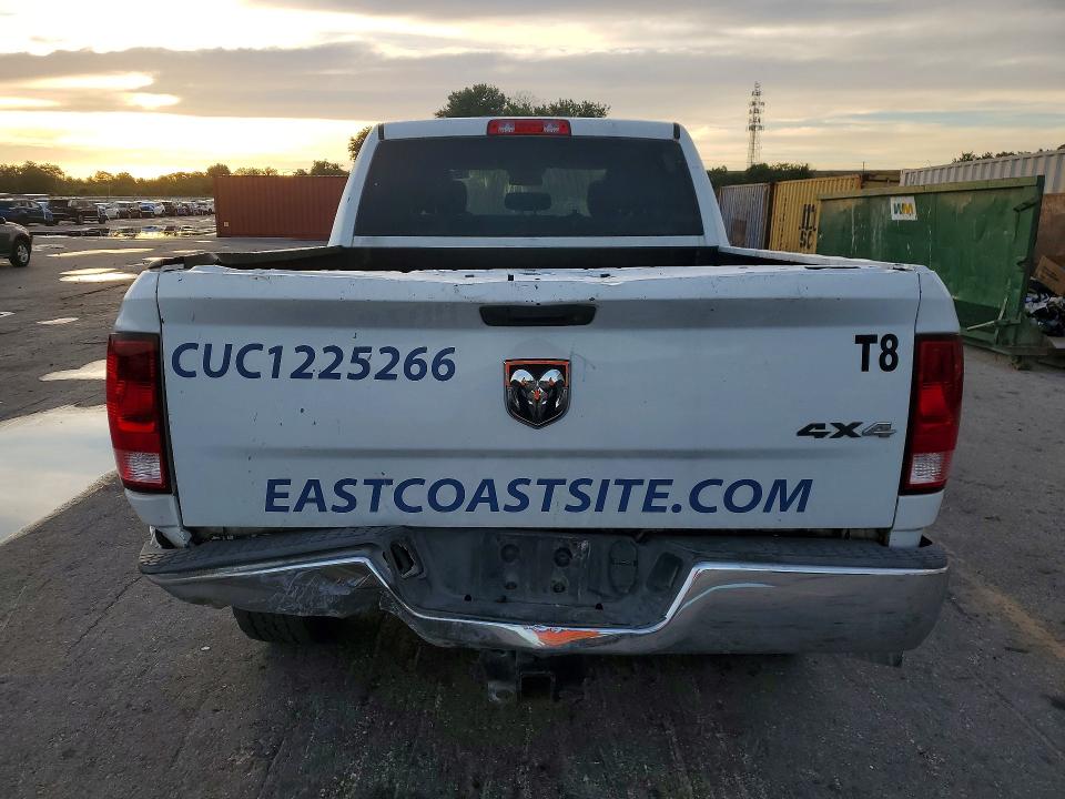 2018 Ram 2500 VIN 3C6UR5CL3JG316345 COPART salvage auction — REAR END, Fl - Cert Of Title Slvg Rebuildable, sold $4,400 on 2026-07-04 (photo 6)
