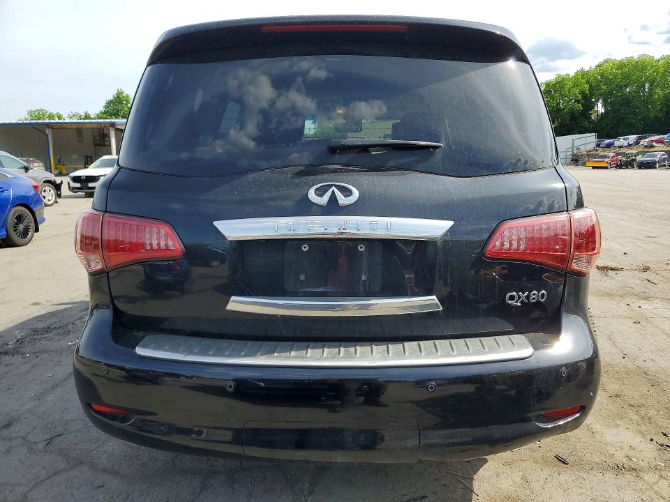 2014 Infiniti VIN JN8AZ2NC0E9350955 COPART salvage auction — BURN, Ny - Mv-907A Salvage Certificate, sold $2,000 on 2026-07-03 (photo 6)