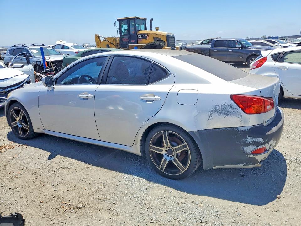 2006 Lexus Is 250 VIN JTHBK262465025436 COPART salvage auction — MINOR DENT/SCRATCHES, Ca - Dis/Dlr/Exp Only Clean Title, sold $650 on 2026-07-03 (photo 2)