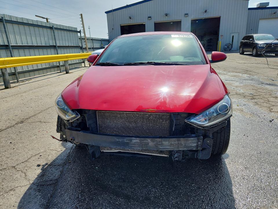 2017 Hyundai Elantra VIN KMHD74LF0HU103519 COPART salvage auction — FRONT END, Mo - Salvage Certificate Of Title, sold $1,450 on 2026-07-03 (photo 5)