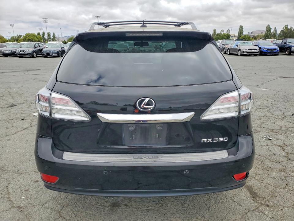 2011 Lexus Rx 350 VIN 2T2BK1BA5BC089969 COPART salvage auction — SIDE, CA - SALVAGE CERTIFICATE, sold $3,900 on 2026-07-02 (photo 6)