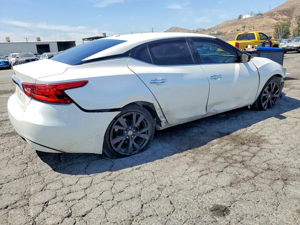 2018 Nissan Maxima VIN 1N4AA6AP7JC409487 COPART salvage auction — FRONT END, Ca - Salvage Certificate, sold $1,300 on 2026-07-02 (photo 3)