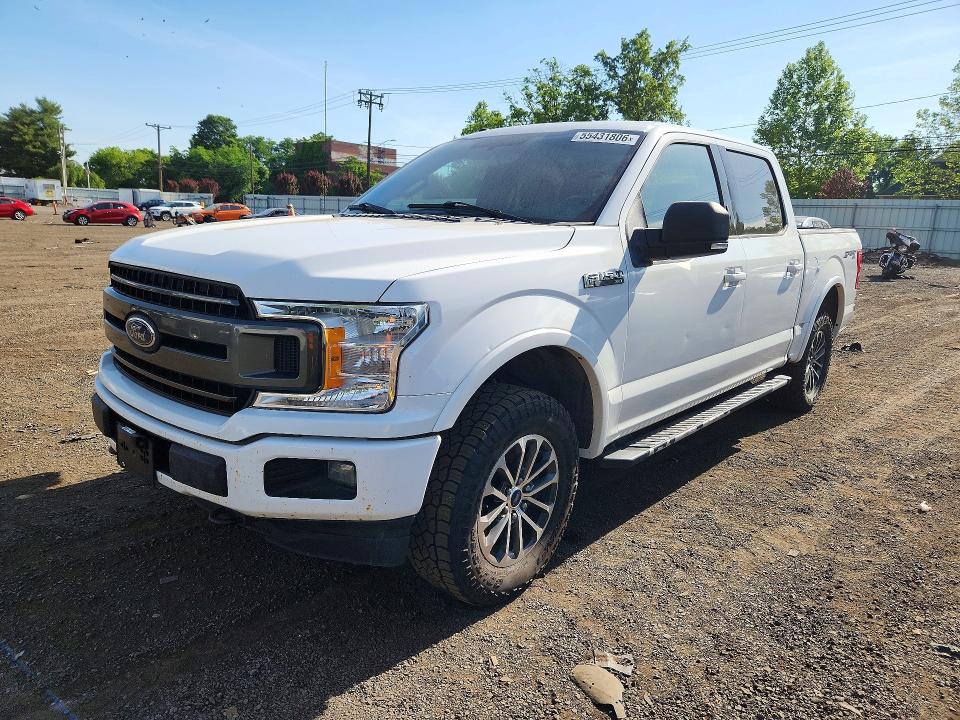 2018 Ford F-150 lightning VIN 1FTEW1EP2JFD78609 COPART salvage auction — REAR END, Sc - Certificate Of Title, sold $6,300 on 2026-07-03 (photo 1)
