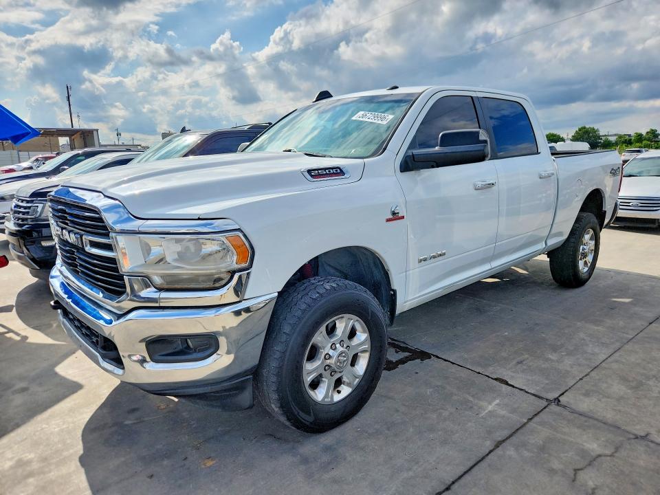 2019 Ram 2500 VIN 3C6UR5DL7KG563643 COPART salvage auction — NORMAL WEAR, Wv - Certificate Of Title (P), sold $14,400 on 2026-07-04 (photo 1)