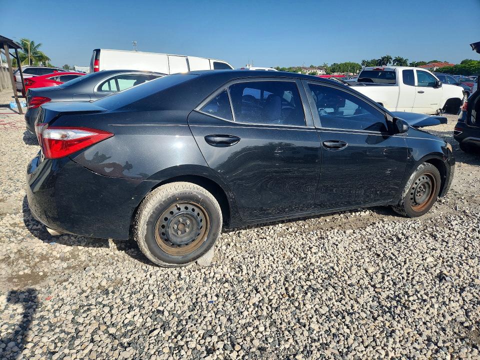 2014 Toyota Corolla VIN 2T1BURHE5EC084315 COPART salvage auction — FRONT END, Fl - Certificate Of Title, sold $1,550 on 2026-07-03 (photo 3)