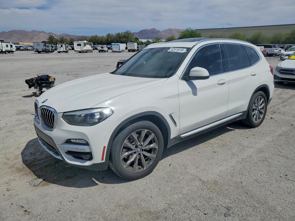 2019 BMW X3 VIN 5UXTR7C55KLF26467 COPART salvage auction — VANDALISM, Nv - Salvage Title, sold $5,900 on 2026-07-02 (photo 1)