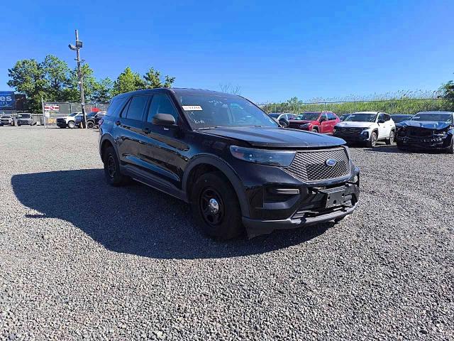 2021 Ford Explorer VIN 1FM5K8ABXMGC42771 COPART salvage auction — FRONT END, Nj - Salvage Cert-Police, sold $2,500 on 2026-07-03 (photo 3)