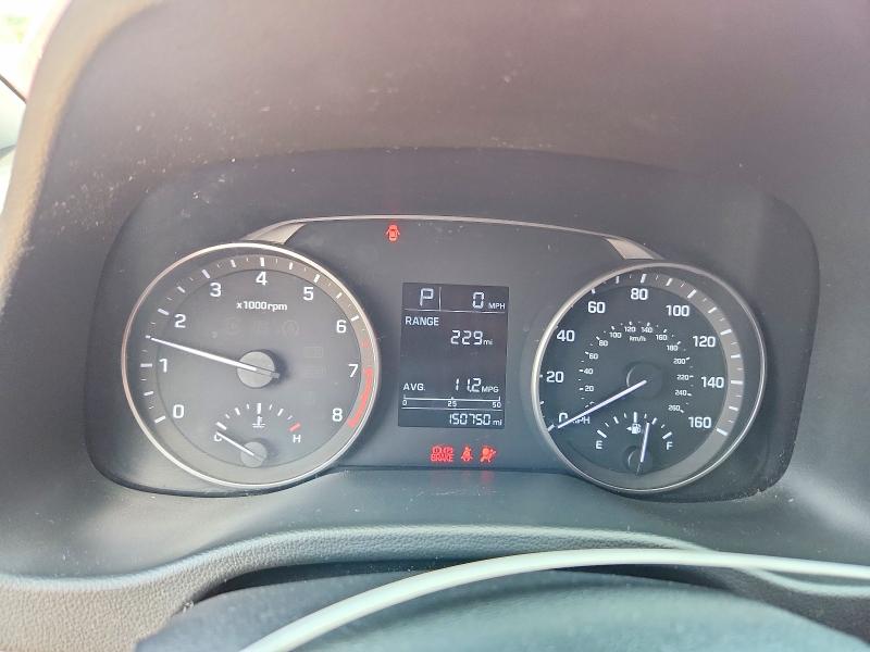 2017 Hyundai Elantra VIN KMHD74LF0HU103519 COPART salvage auction — FRONT END, Mo - Salvage Certificate Of Title, sold $1,450 on 2026-07-03 (photo 9)