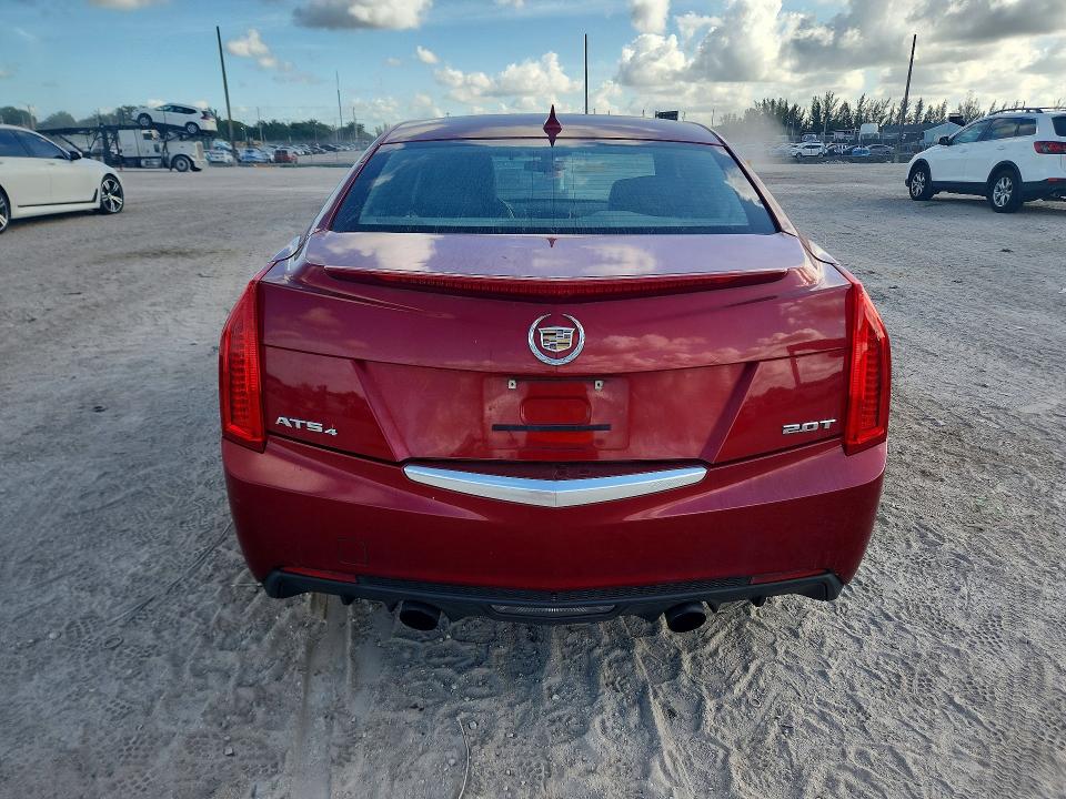 2014 Cadillac Ats VIN 1G6AG5RX8E0176107 COPART salvage auction — FRONT END, Fl - Certificate Of Title, sold $1,500 on 2026-07-02 (photo 6)