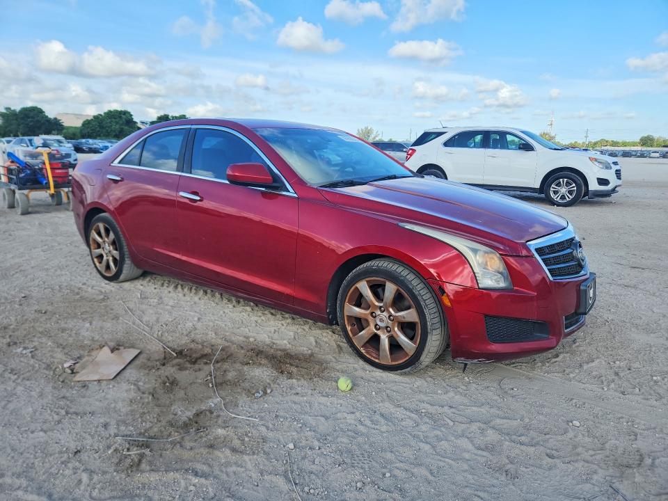 2014 Cadillac Ats VIN 1G6AG5RX8E0176107 COPART salvage auction — FRONT END, Fl - Certificate Of Title, sold $1,500 on 2026-07-02 (photo 4)