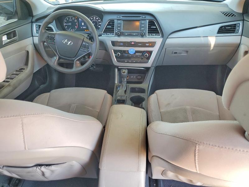 2015 Hyundai Sonata VIN 5NPE24AF0FH189724 COPART salvage auction — VANDALISM, Ca - Salvage Certificate, sold $1,350 on 2026-07-02 (photo 8)