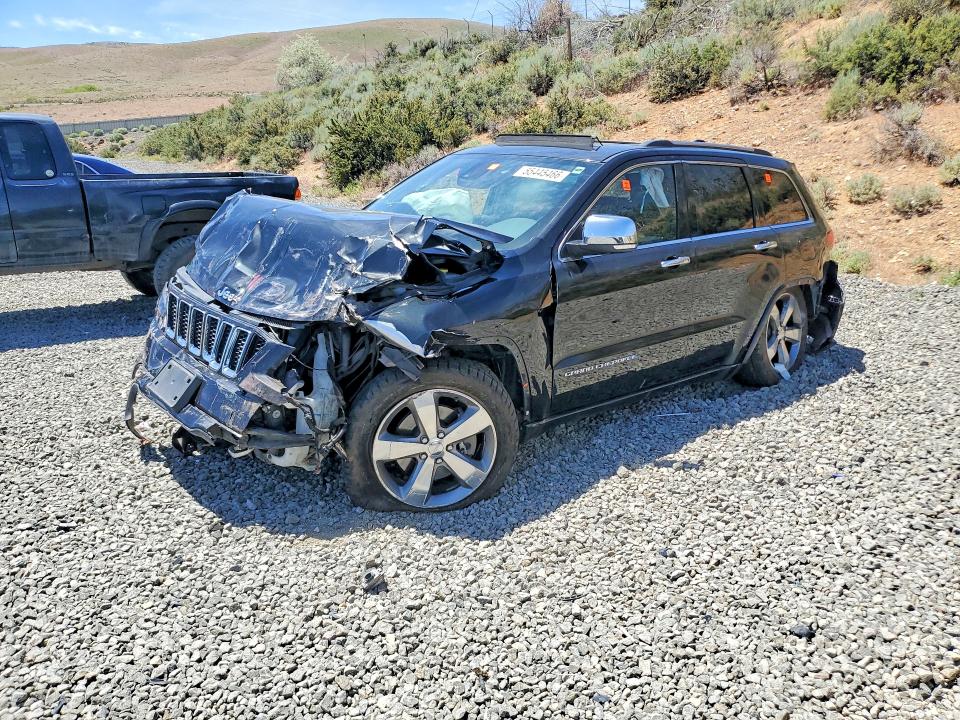 2014 Jeep Grand cherokee VIN 1C4RJFCT4EC446784 COPART salvage auction — FRONT END, CA - SALVAGE CERTIFICATE, sold $225 on 2026-07-02 (photo 1)