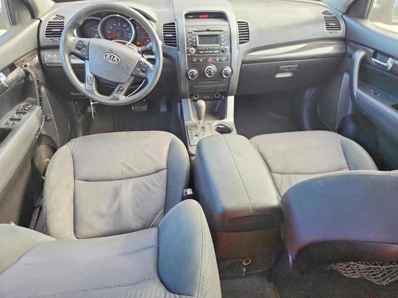 2012 Kia Sorento VIN 5XYKT4A27CG248803 COPART salvage auction — MINOR DENT/SCRATCHES, Fl - Certificate Of Title, sold $750 on 2026-07-03 (photo 8)