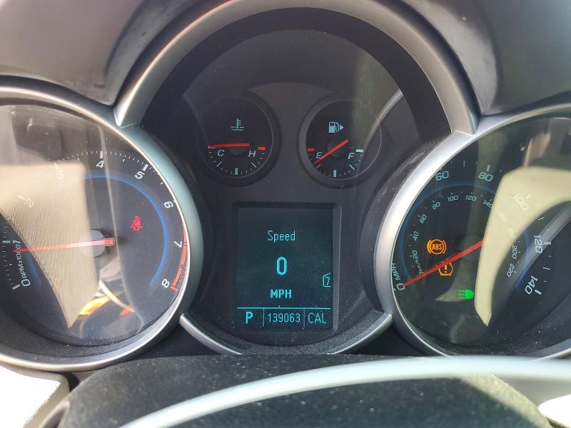2011 Chevrolet Cruze VIN 1G1PF5S98B7146333 COPART salvage auction — FRONT END, Oh - Cert Of Title-Salvage, sold $575 on 2026-07-03 (photo 9)