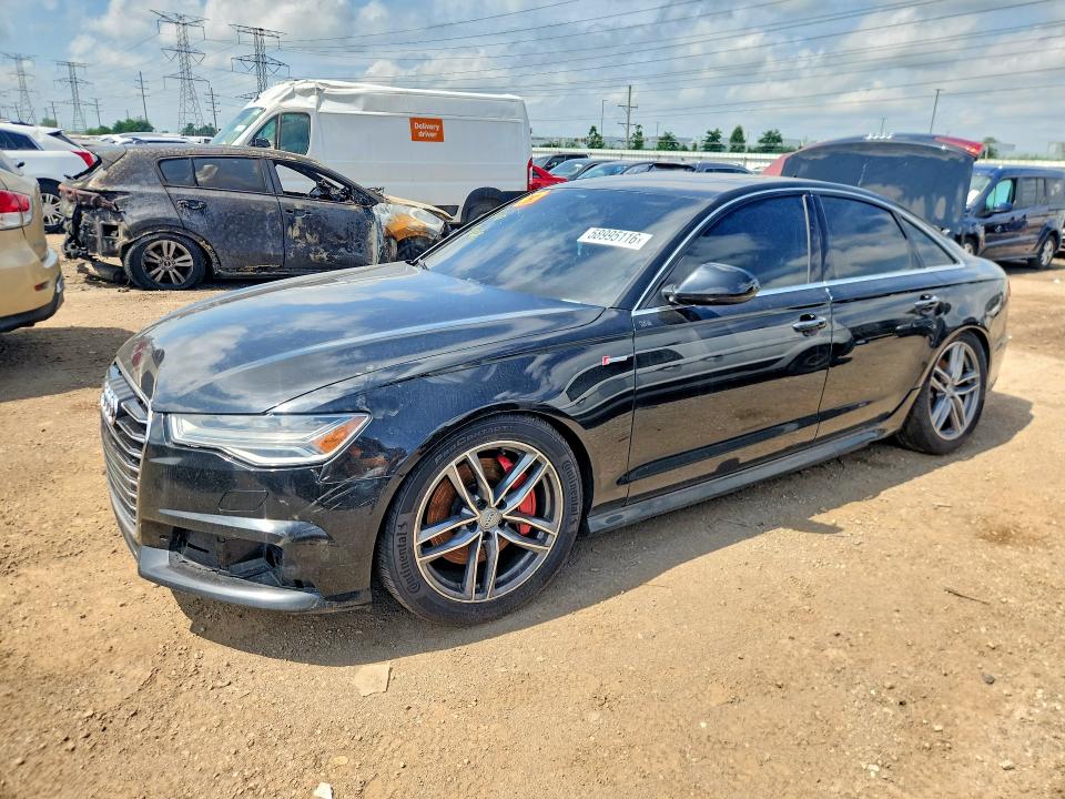 2016 Audi A6 VIN WAUFGAFC3GN070955 COPART salvage auction — SIDE, IL - CERTIFICATE OF TITLE, sold $2,181 on 2026-07-03 (photo 1)