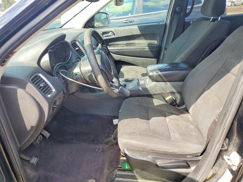 2017 Dodge Durango VIN 1C4RDHAG3HC669704 COPART salvage auction — FRONT END, Mi - Certificate Of Title, sold $1,700 on 2026-07-02 (photo 7)