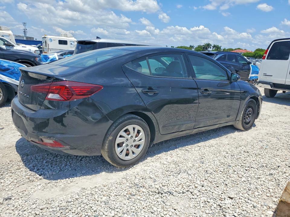 2019 Hyundai Elantra VIN 5NPD74LF9KH497107 COPART salvage auction — MINOR DENT/SCRATCHES, Ma - Cert Of Title-Salvage, sold $5,200 on 2026-07-03 (photo 3)