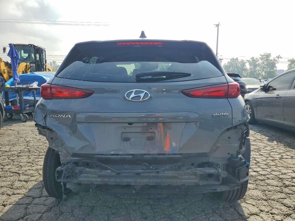 2023 Hyundai Kona VIN KM8K23AG5PU183653 COPART salvage auction — REAR END, Ca - Salvage Certificate, sold $7,100 on 2026-07-02 (photo 6)
