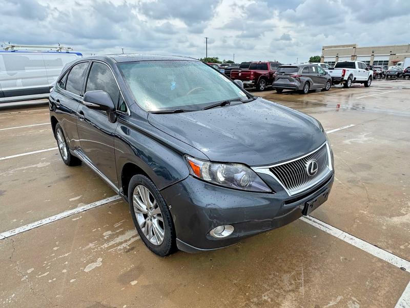 2011 Lexus Rx 450h VIN JTJZB1BA0B2005992 COPART salvage auction — MINOR DENT/SCRATCHES, Tx - Certificate Of Title (P), sold $6,500 on 2026-07-02 (photo 1)