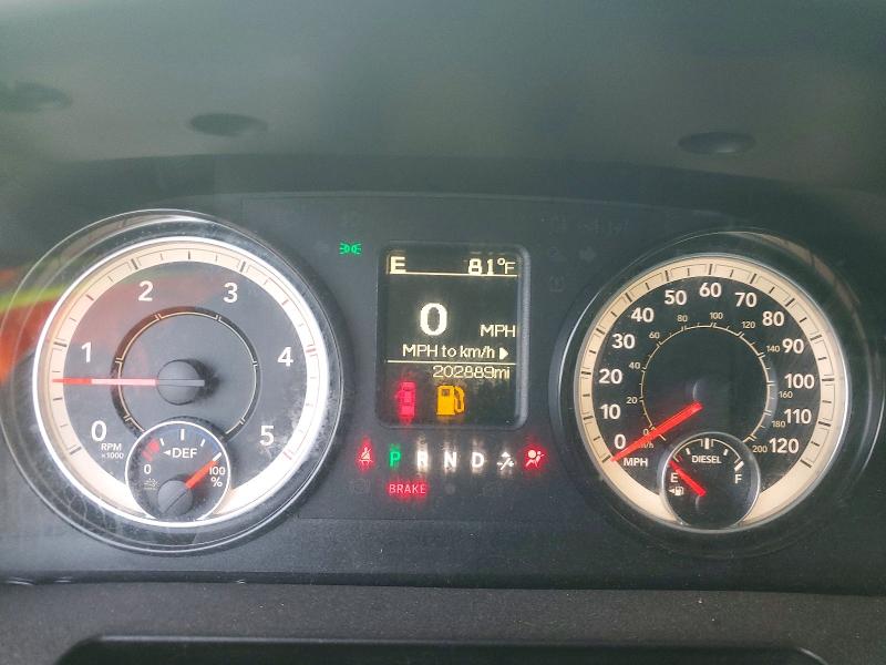 2018 Ram 2500 VIN 3C6UR5CL3JG316345 COPART salvage auction — REAR END, Fl - Cert Of Title Slvg Rebuildable, sold $4,400 on 2026-07-04 (photo 9)
