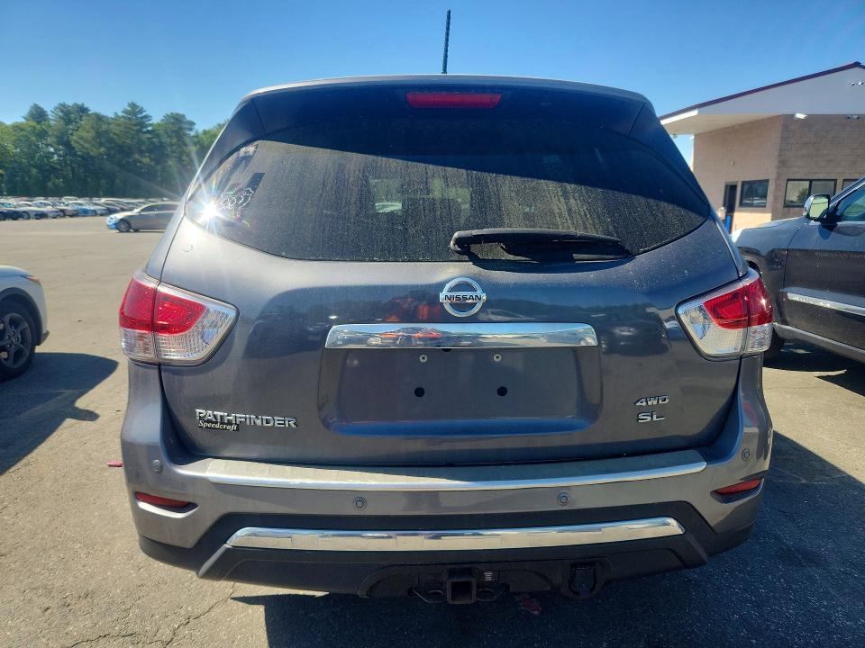 2016 Nissan Pathfinder VIN 5N1AR2MM6GC636378 COPART salvage auction — MINOR DENT/SCRATCHES, Ri - Certificate Of Title, sold $1,500 on 2026-07-02 (photo 6)