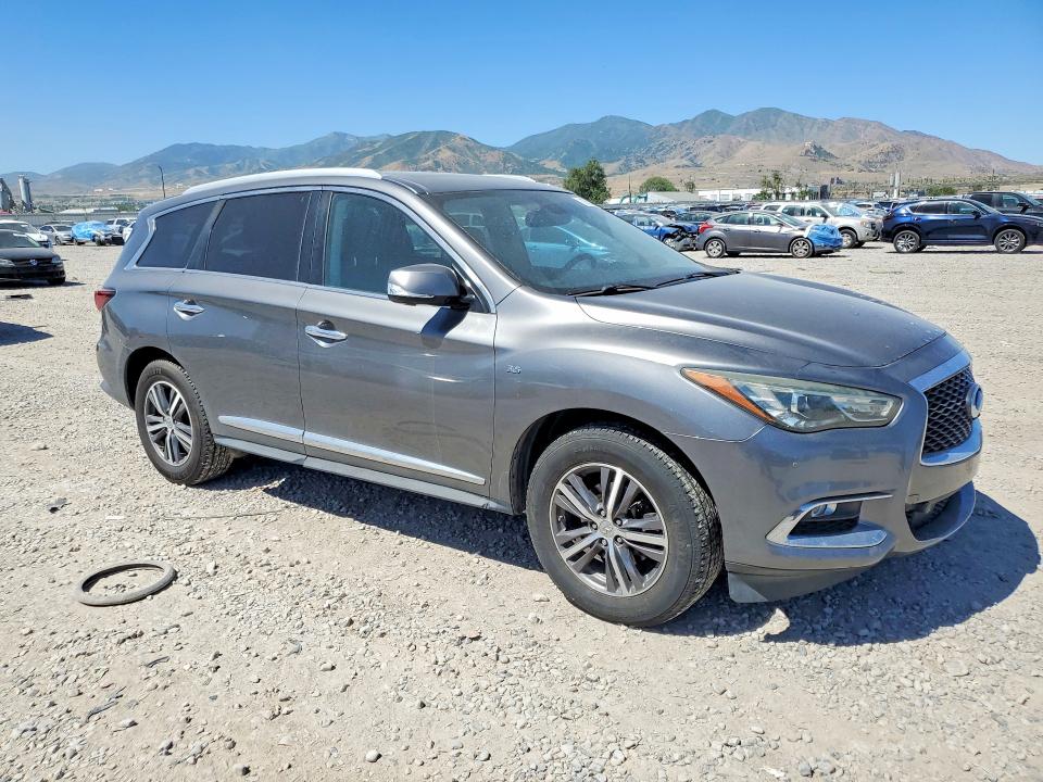 2017 Infiniti Qx60 VIN 5N1DL0MM6HC516309 COPART salvage auction — MINOR DENT/SCRATCHES, Ut - Certificate Of Title, sold $1,700 on 2026-07-02 (photo 4)