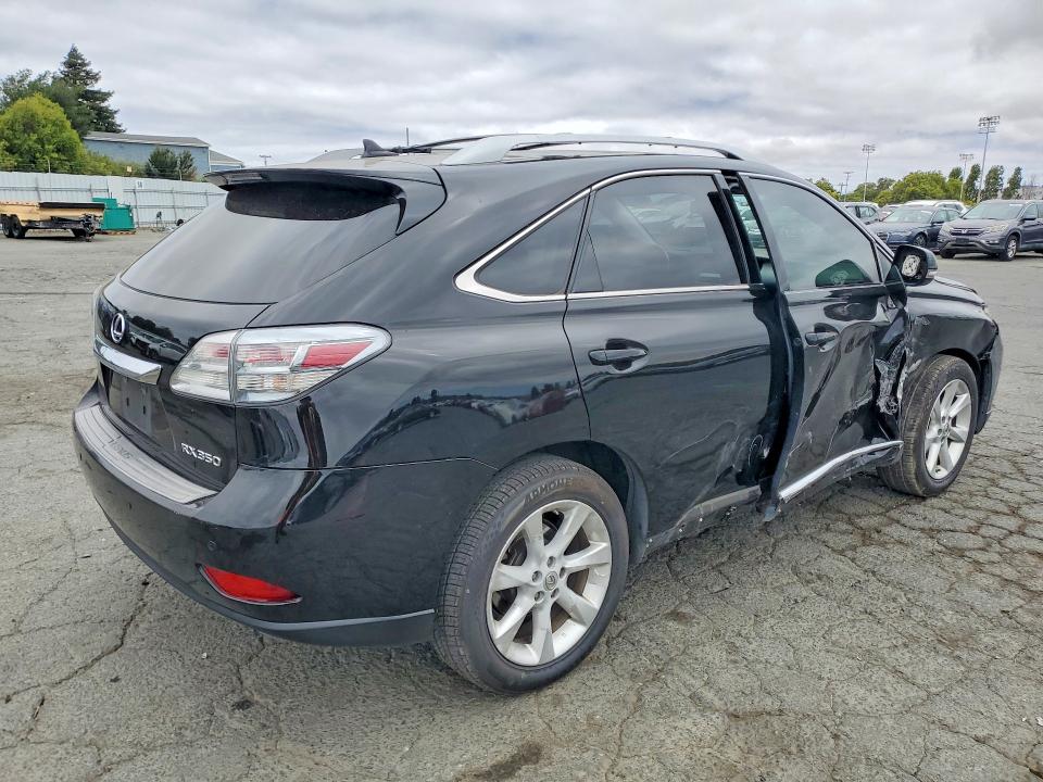 2011 Lexus Rx 350 VIN 2T2BK1BA5BC089969 COPART salvage auction — SIDE, CA - SALVAGE CERTIFICATE, sold $3,900 on 2026-07-02 (photo 3)