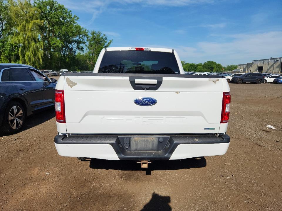 2018 Ford F-150 lightning VIN 1FTEW1EP2JFD78609 COPART salvage auction — REAR END, Sc - Certificate Of Title, sold $6,300 on 2026-07-03 (photo 6)