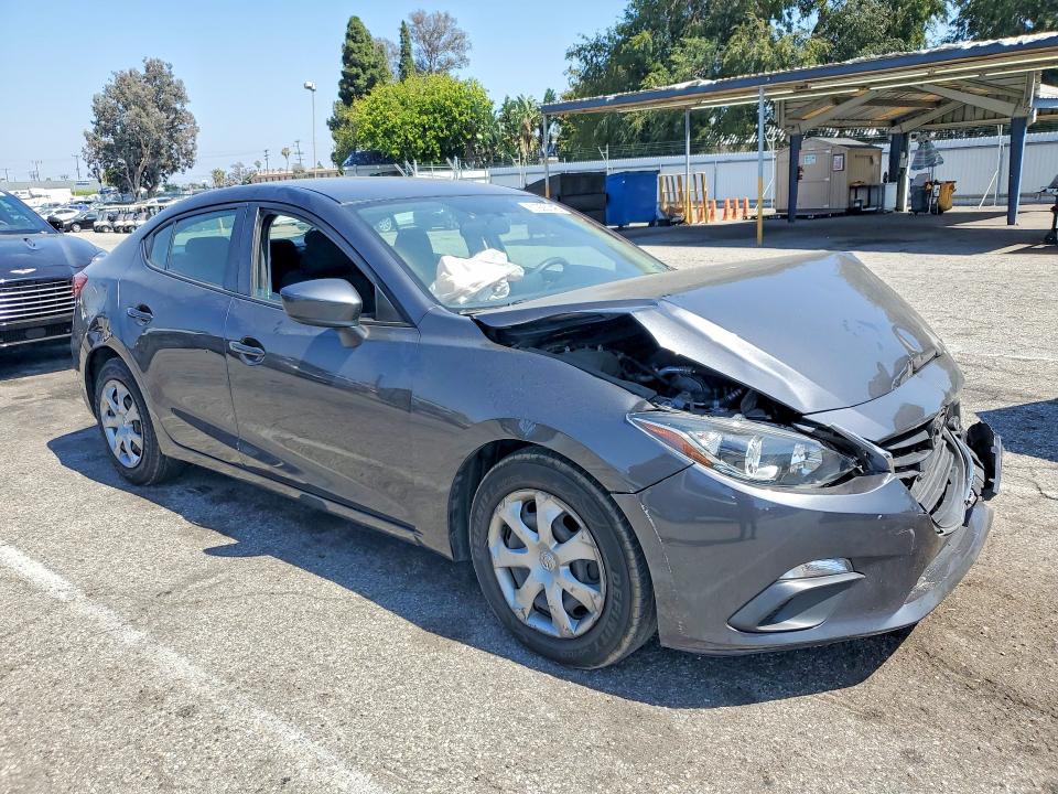 2015 Mazda 3 VIN 3MZBM1U75FM130191 COPART salvage auction — FRONT END, Pa - Certificate Of Salvage, sold $1,150 on 2026-07-02 (photo 4)