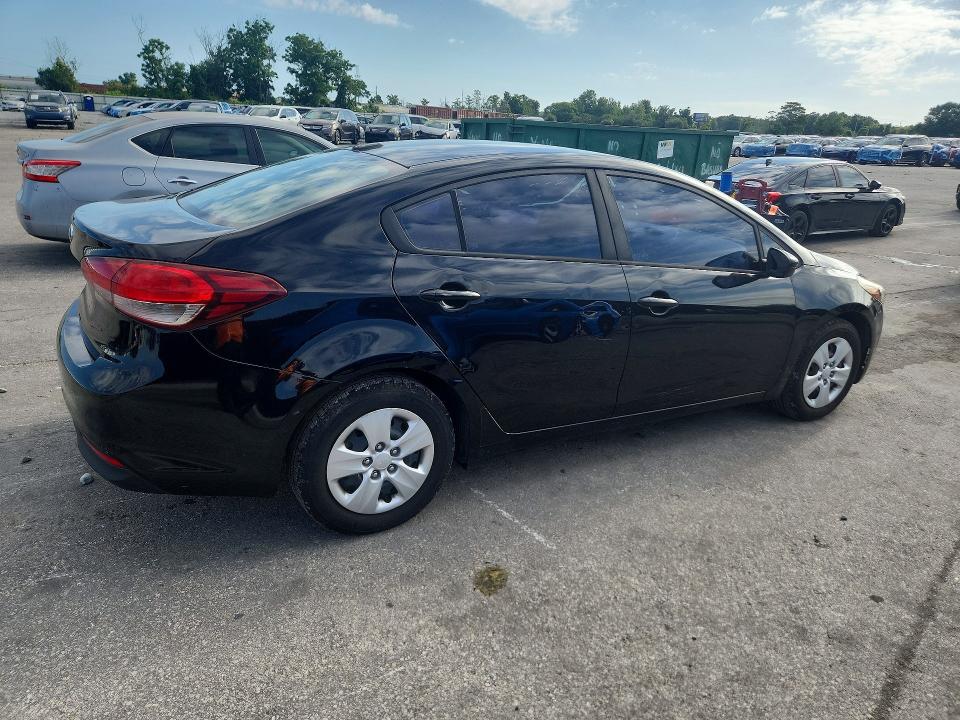 2017 Kia Forte VIN 3KPFK4A75HE110973 COPART salvage auction — MINOR DENT/SCRATCHES, Fl - Certificate Of Title, sold $1,443 on 2026-07-04 (photo 3)